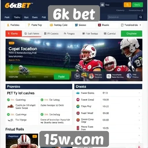 Conheça as principais funcionalidades do site 6k bet